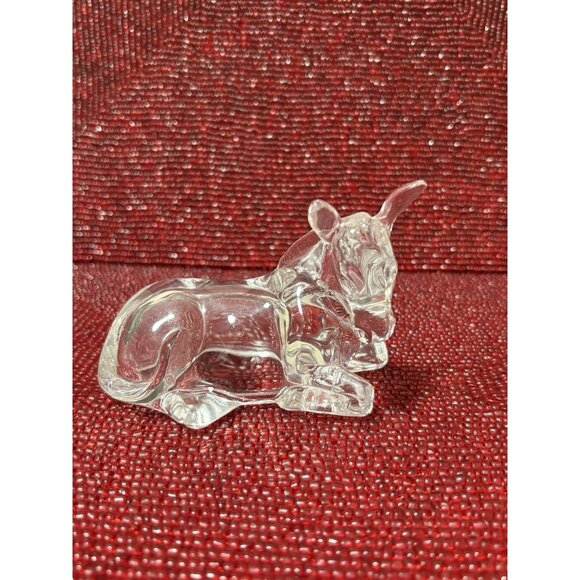 Cristal D'Arques Nativity Scene 5 pc Figurines Christmas France 24% Lead Crystal - Picture 7 of 9